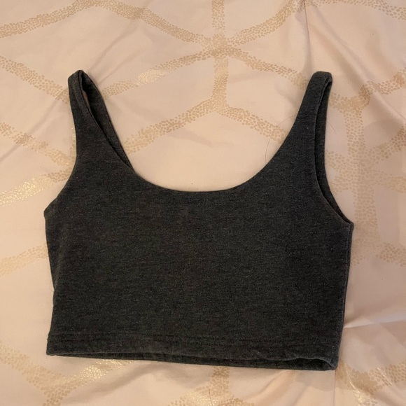 Brandy Melville Charcoal Tank Top - Picture 1 of 2